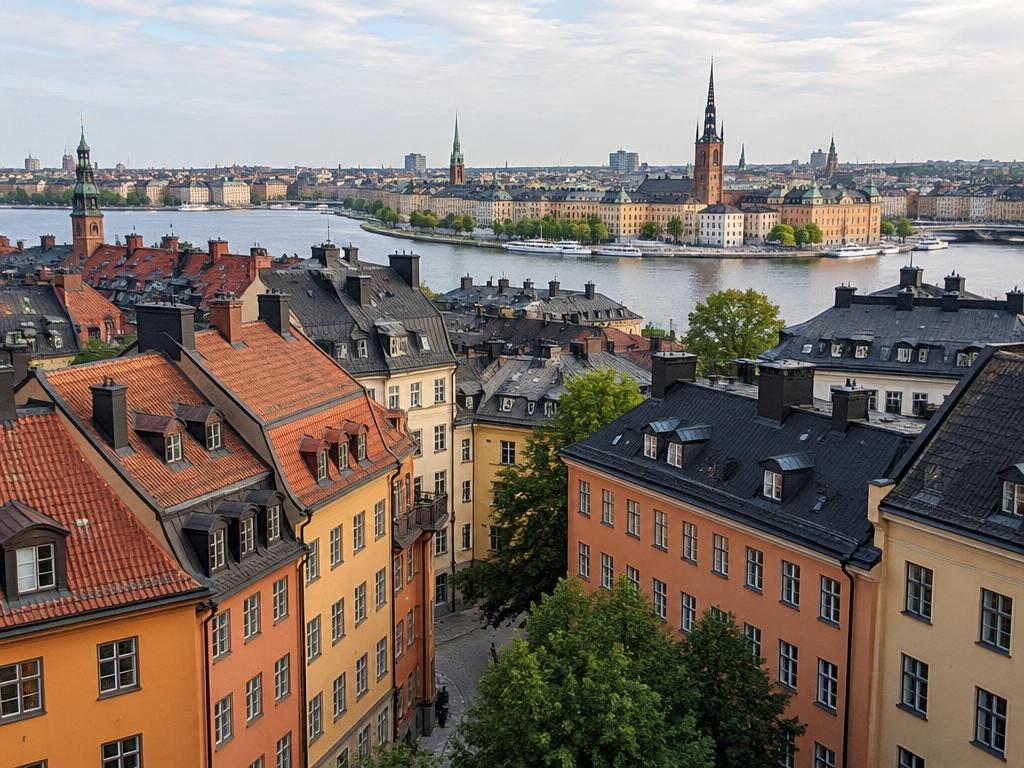 Stockholm stadsvy
