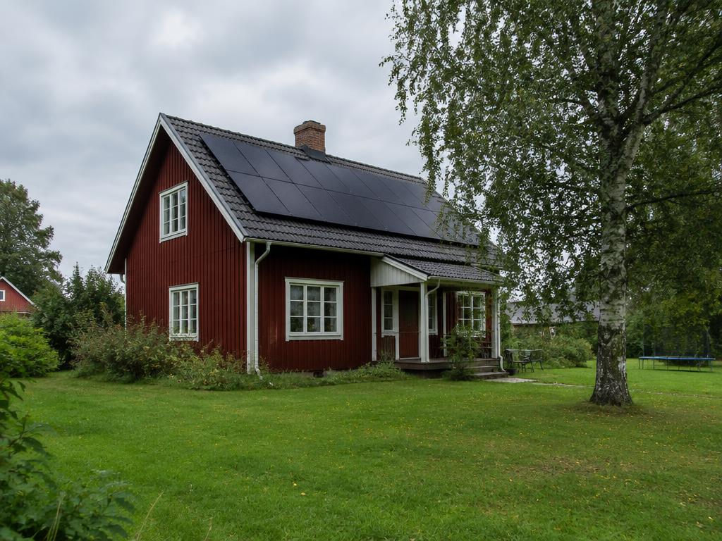 Solceller med batteri